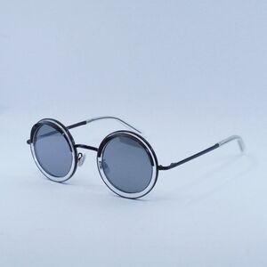 🕶️ New Cutler and Gross CG1277S 002 Sunglasses - Black on Crystal Frame